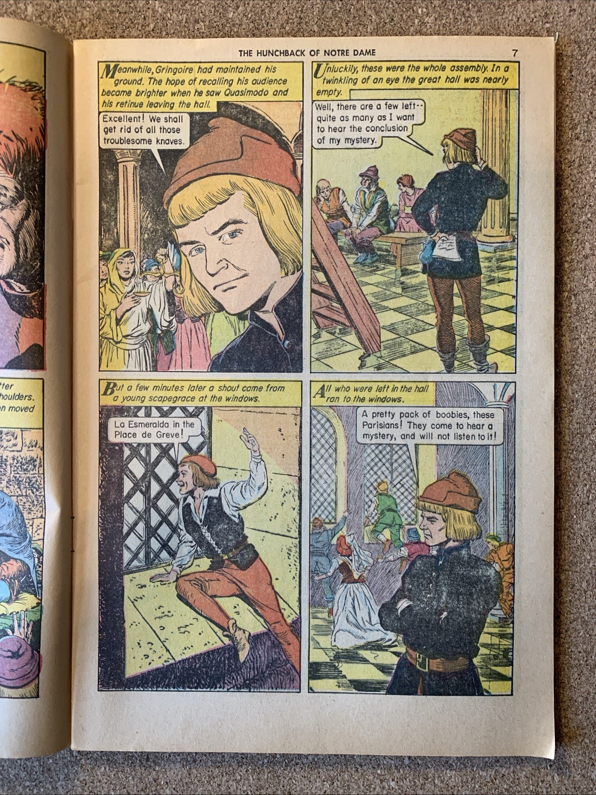 Classics Illustrated #18 The Hunchback Of Notre Dame FN 1966, 48 pages