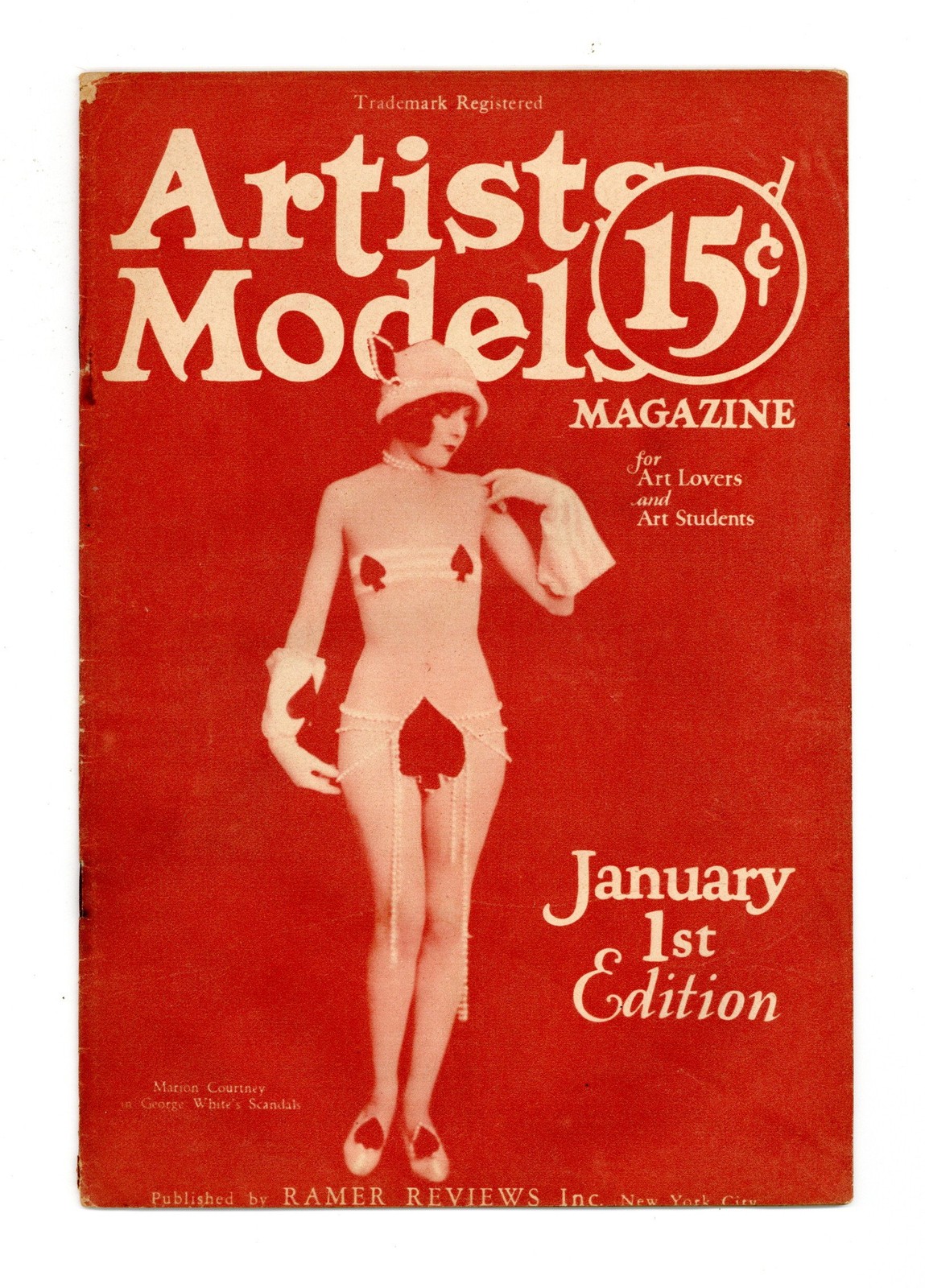 Artists and Models Magazine Vol. 2 #7 FR/GD 1.5 1926