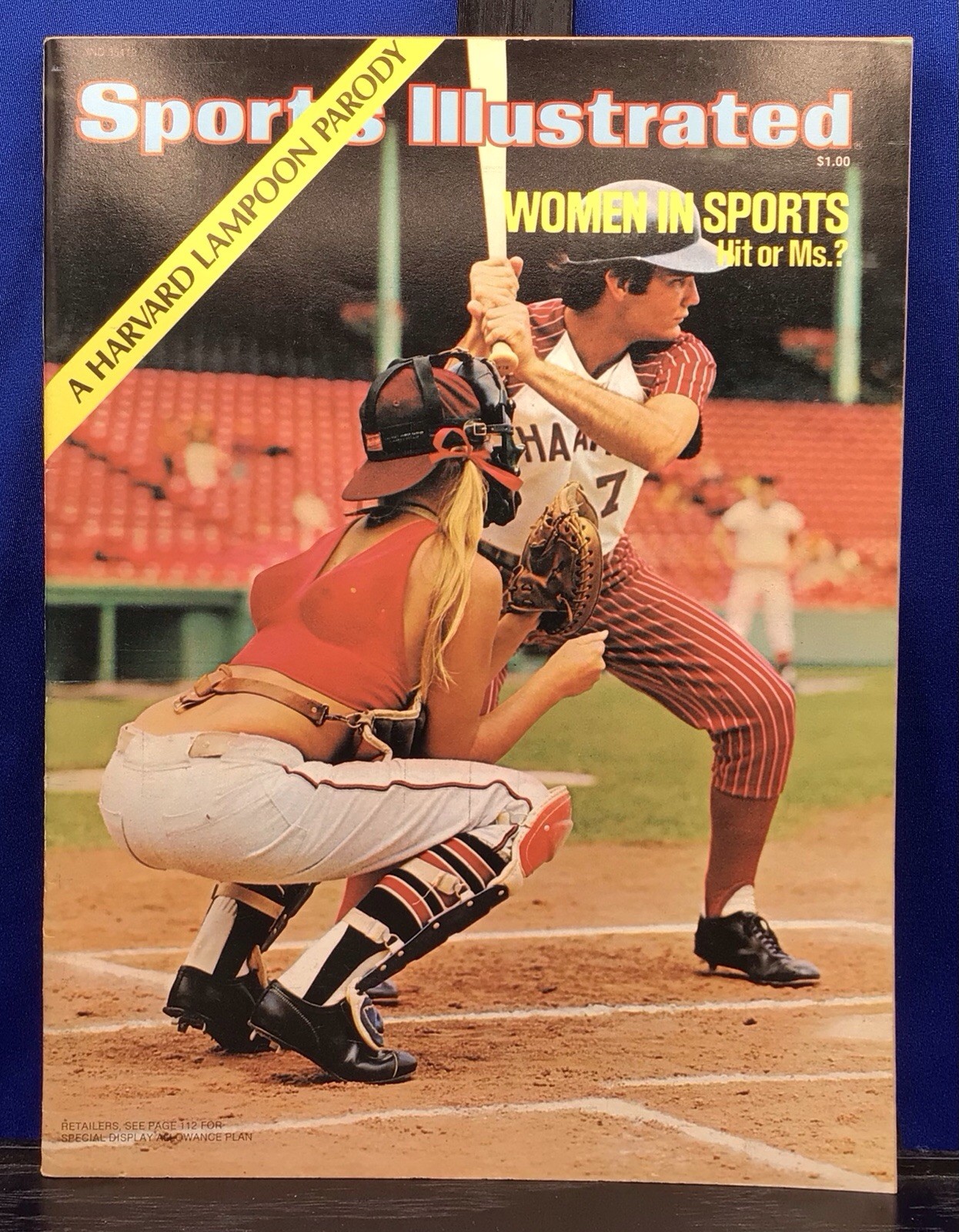 SPORTS ILLUSTRATED MAGAZINE 1974 – WOMEN IN SPORTS – A HARVARD LAMPOON PARODY