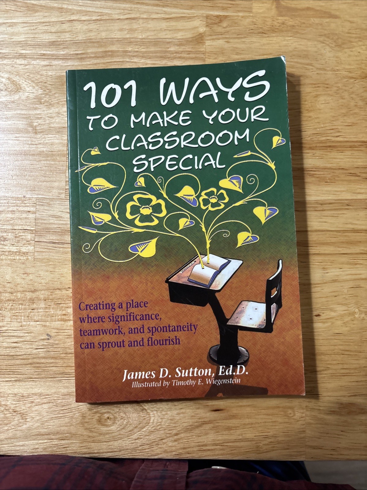 101 WAYS TO MAKE YOUR CLASSROOM SPECIAL: CREATING A PLACE By James D. Sutton NEW