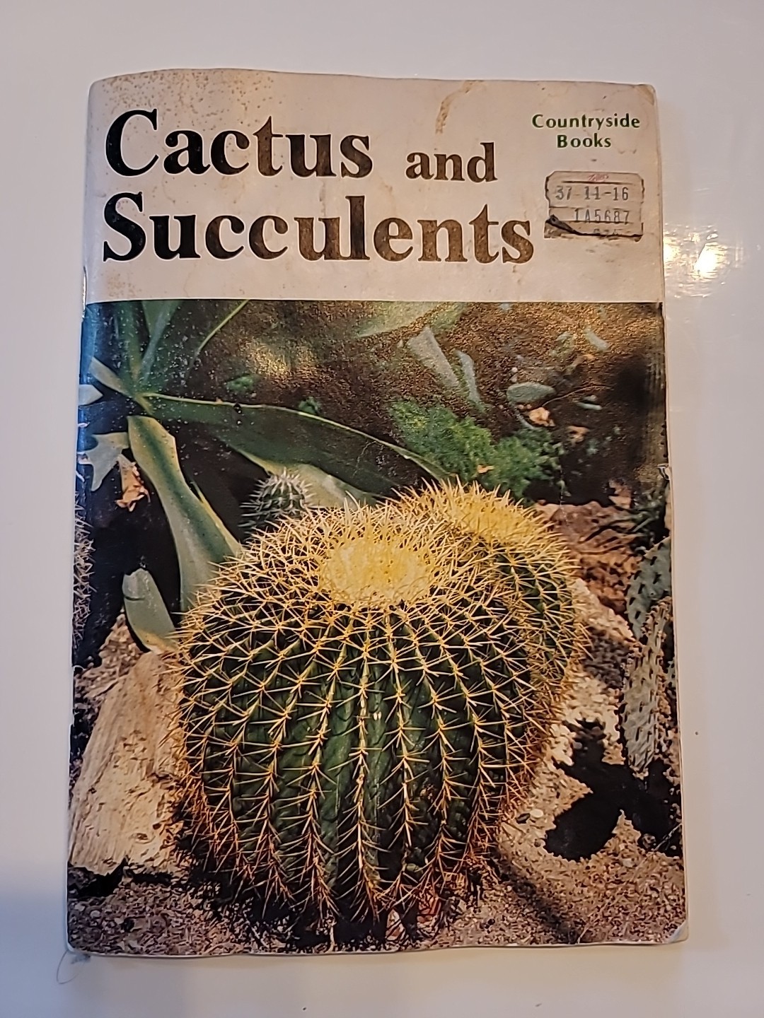 Cactus And Succulents Countryside Books 1976 Edition
