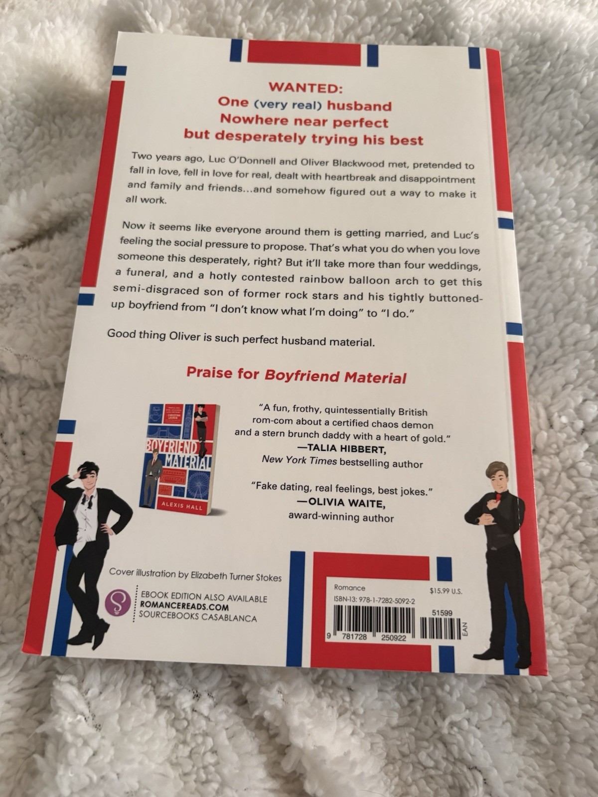 Boyfriend Husband Material paperback Alexis Hall Lot 2