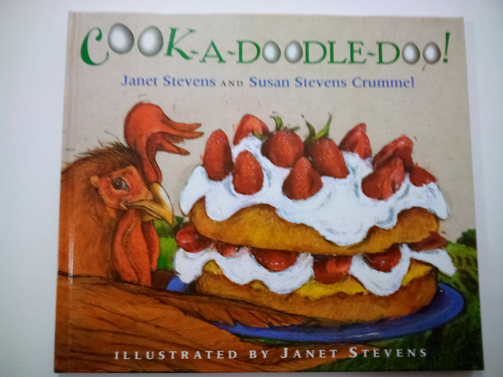 Lot 6 Janet Stevens HC Picture Books 3 SIGNED! Tops & Bottoms, To Market & more