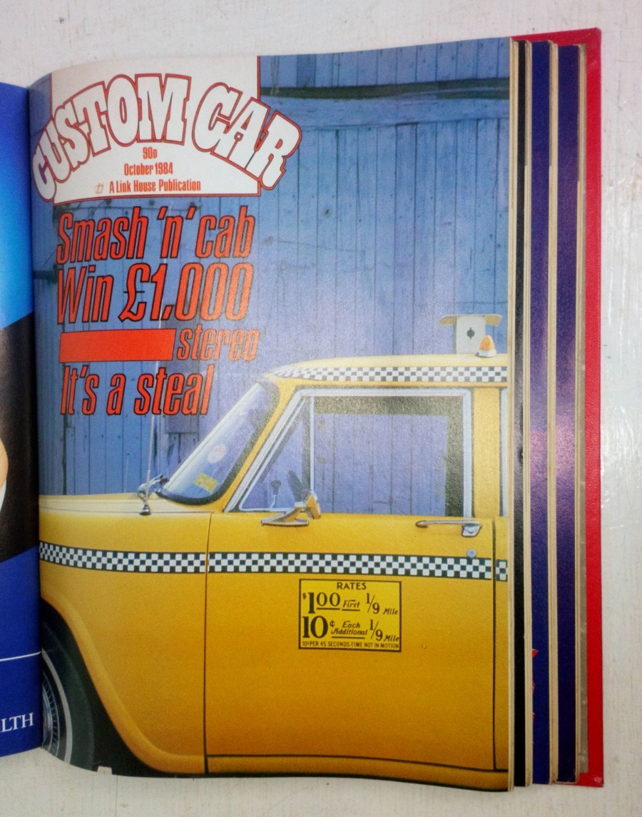 Custom Car Magazines in Binder March 1984 – January 1985