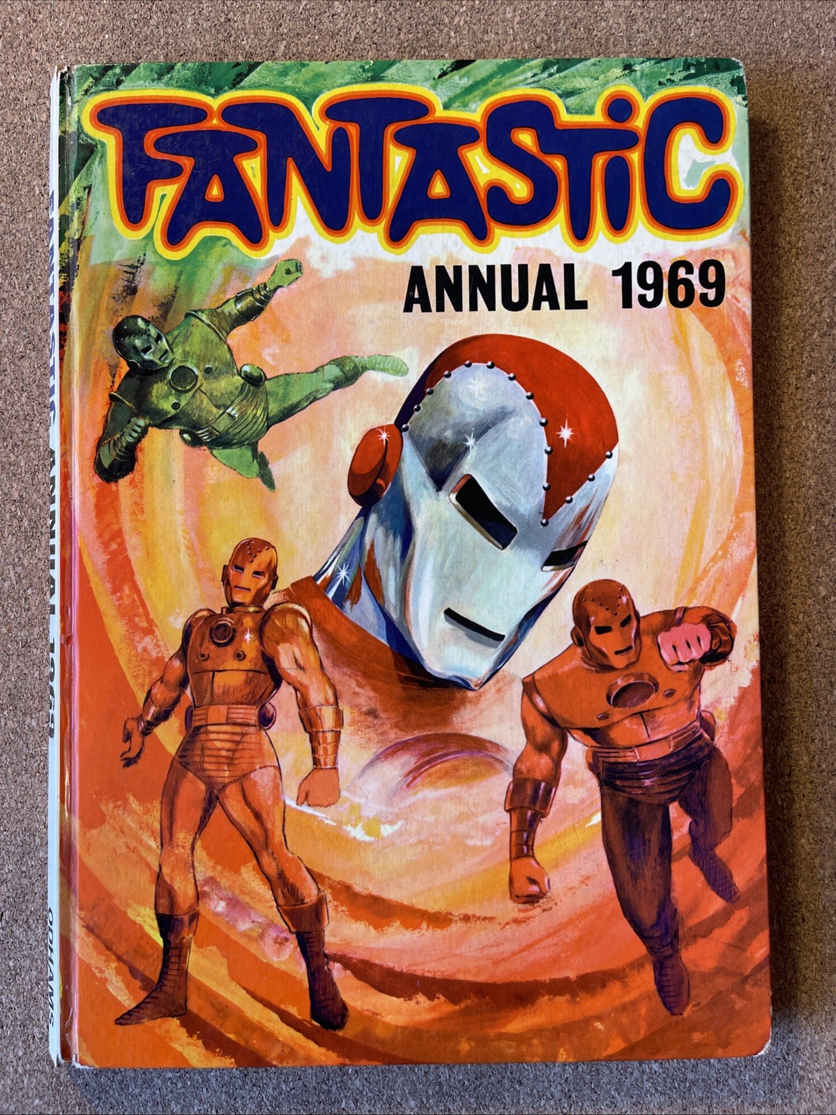 Fantastic Annual UK 1969 Fair to Good, Unclipped, US Marvel Reprints X-Men HB