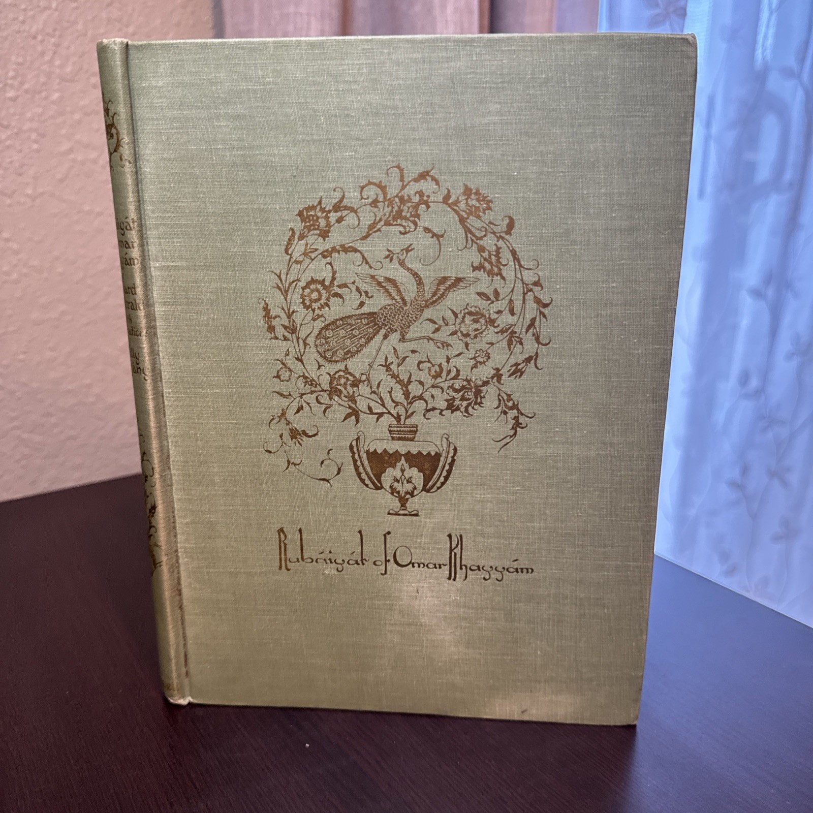 Rubáiyát of Omar Khayyám First & Fourth Renderings in English Verse Fitzgerald