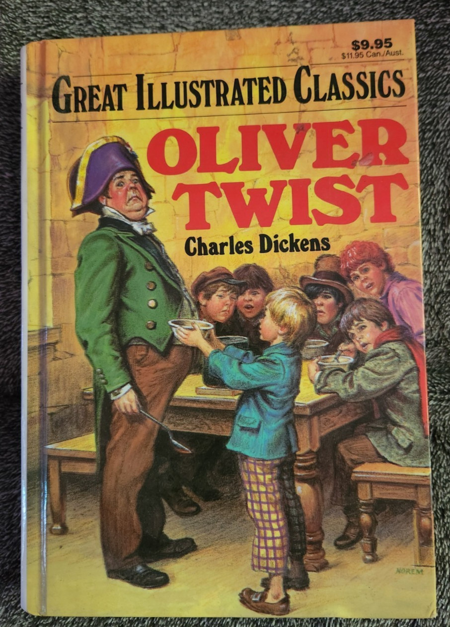 Great Illustrated Classics: Oliver Twist By Charles Dickens (adapted)