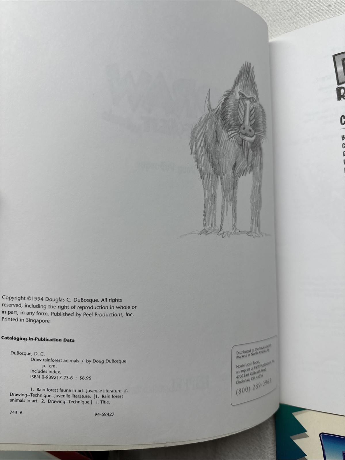 Two learn to draw for beginners draw ocean & rainforest animals Doug DuBosque