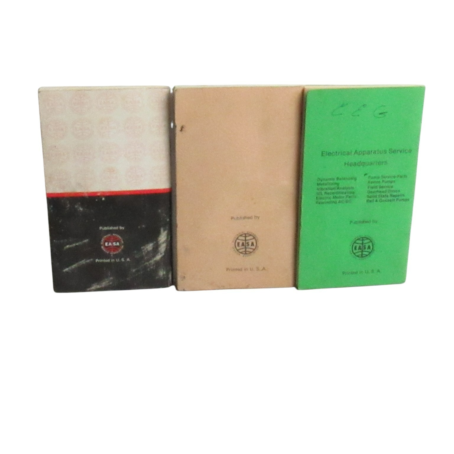 Electrical Engineering Pocket Handbook Do-it-Yourself 1982 by EASA Set of 3 Vtg