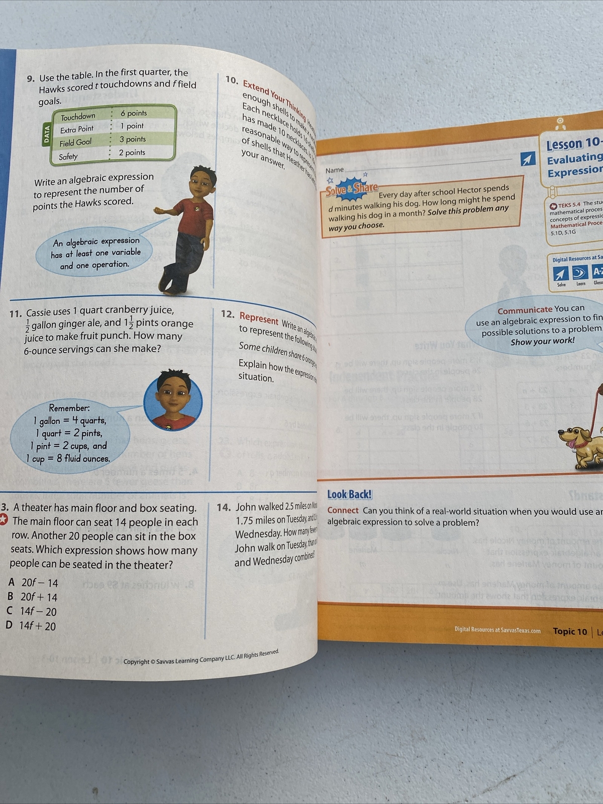 Envision Math Grade 5 Volume1&2!!