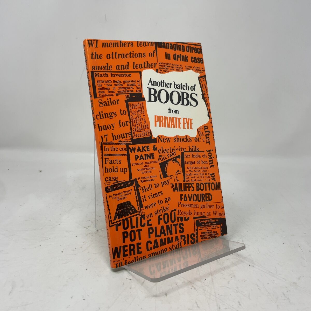 Another Batch of Boobs by Larry, Private Eye PB First Edition Like New 1979