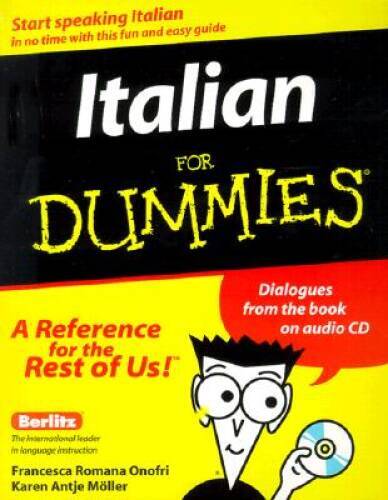 Italian for Dummies (With Audio CD) – Paperback – ACCEPTABLE