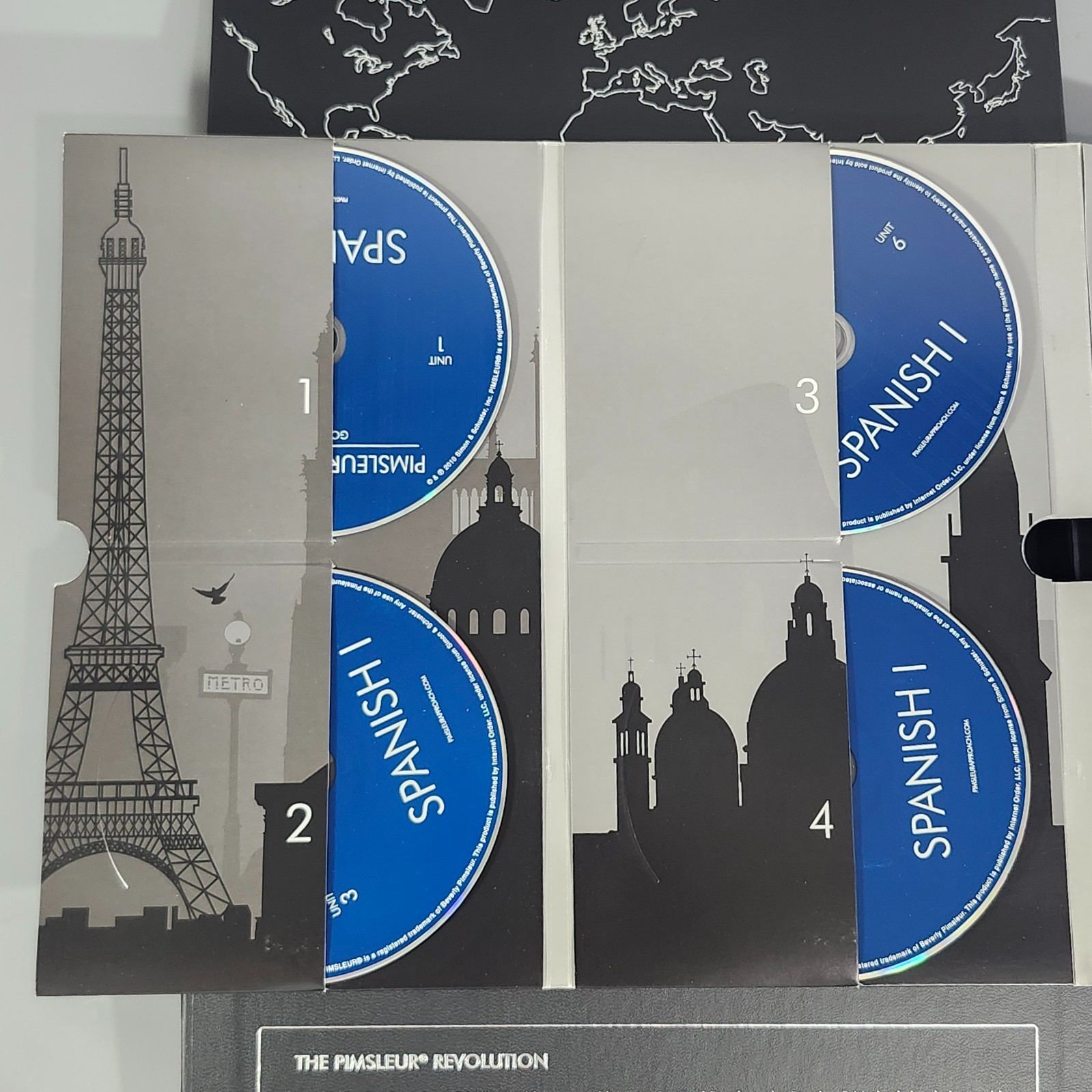 Pimsleur Approach Gold Spanish Vol 1-2 and Quick Simple 2nd Ed Language Bundle