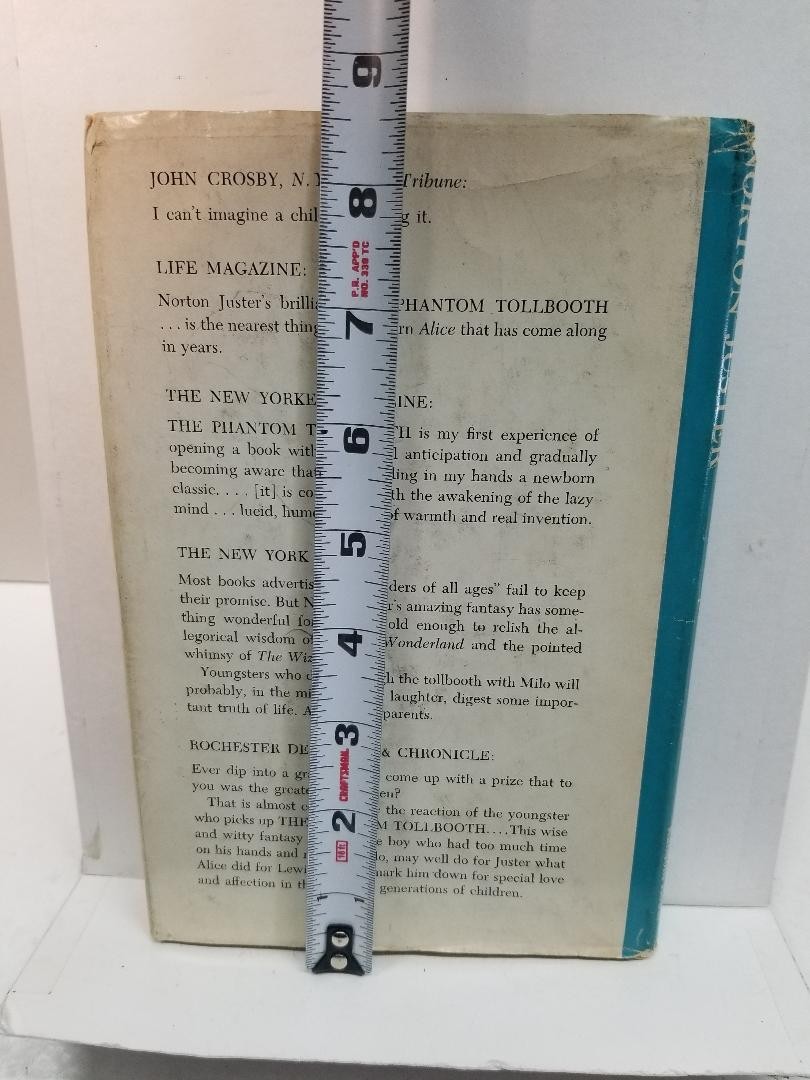 The Phantom Tollbooth by Norton Juster 1st Edition 1961 Hardcover Dust Jacket