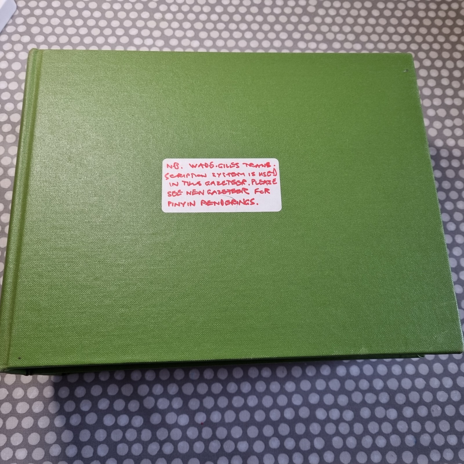 Mainland China: Official Standard Names Gazetteer. Vol 1 A-L & Vol 2 M-Z.