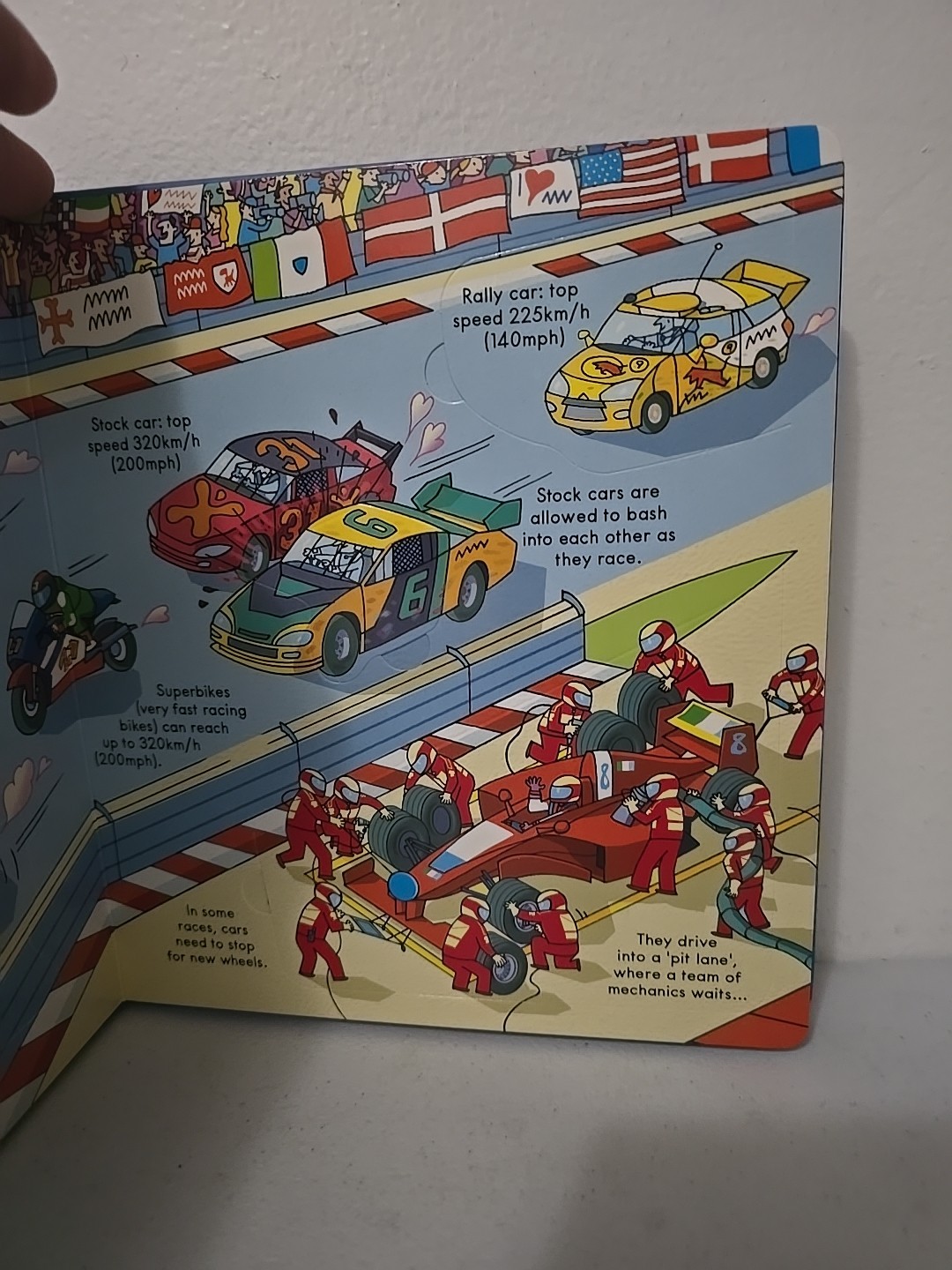Usborne Lift-the-Flap Look Inside Things That Go Board Book By Rob Lloyd…