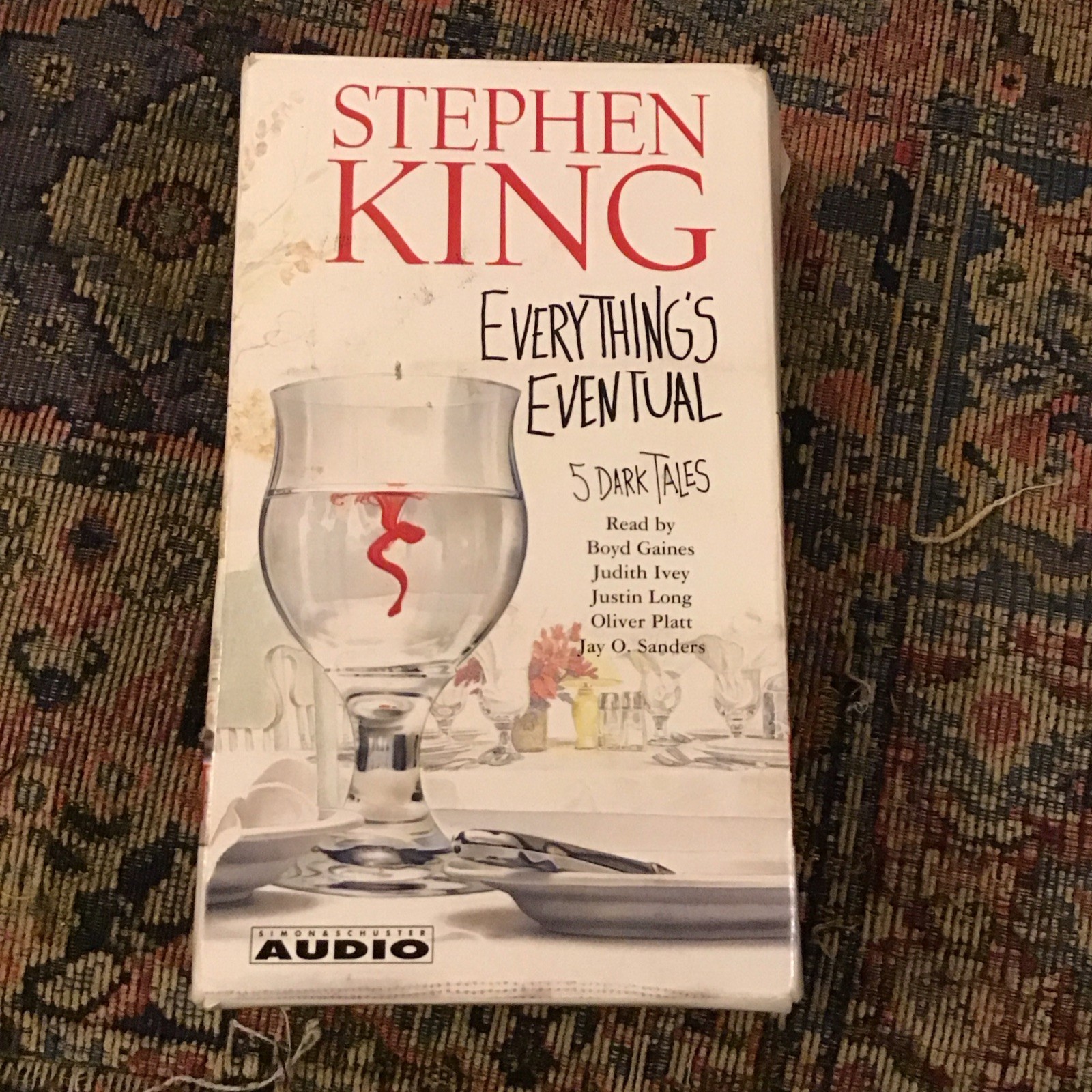Everything’s Eventual by Stephen King (2002, Audio Cassette)
