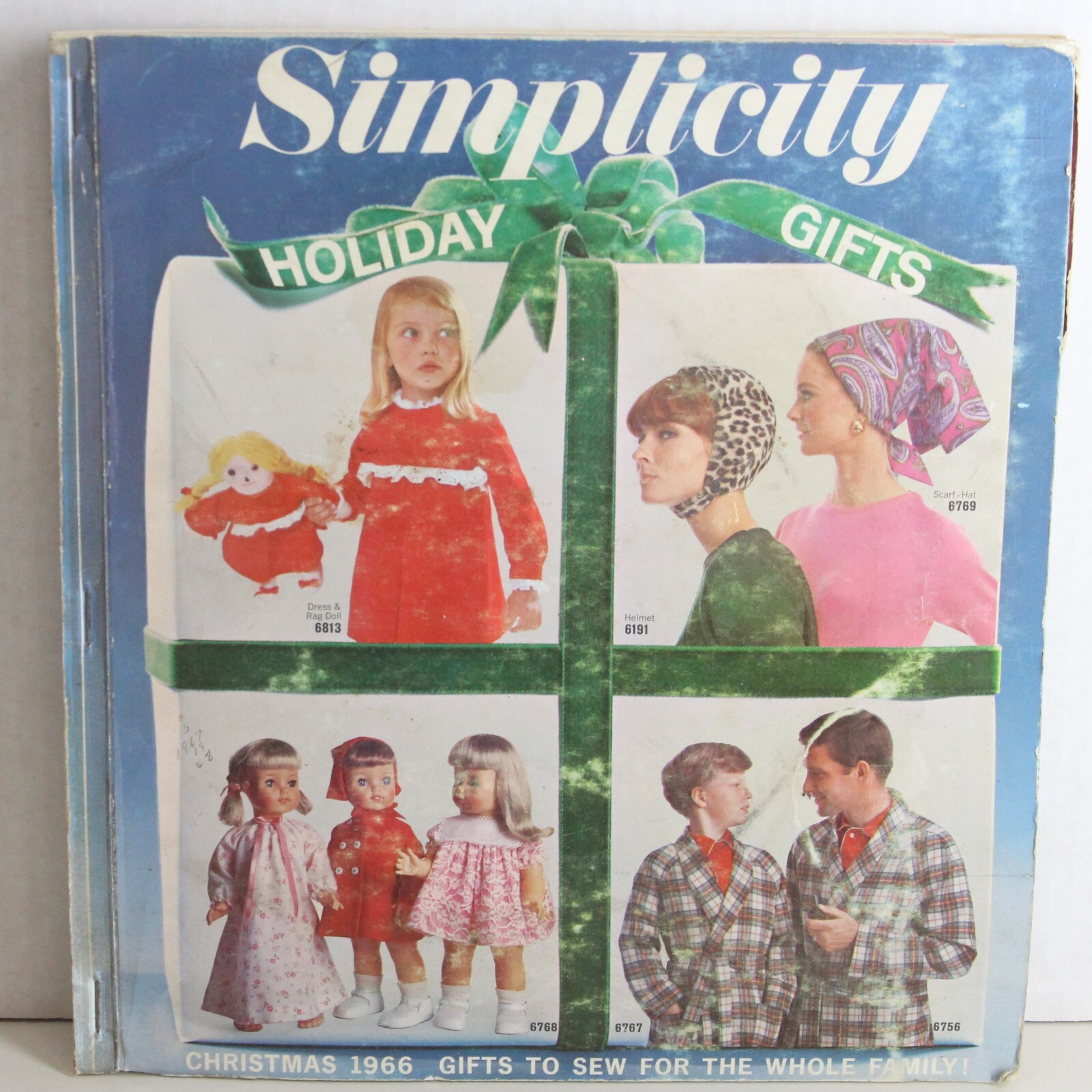 Simplicity Pattern Catalogue 1966 Christmas Gifts Dresses Fashion Women Girls