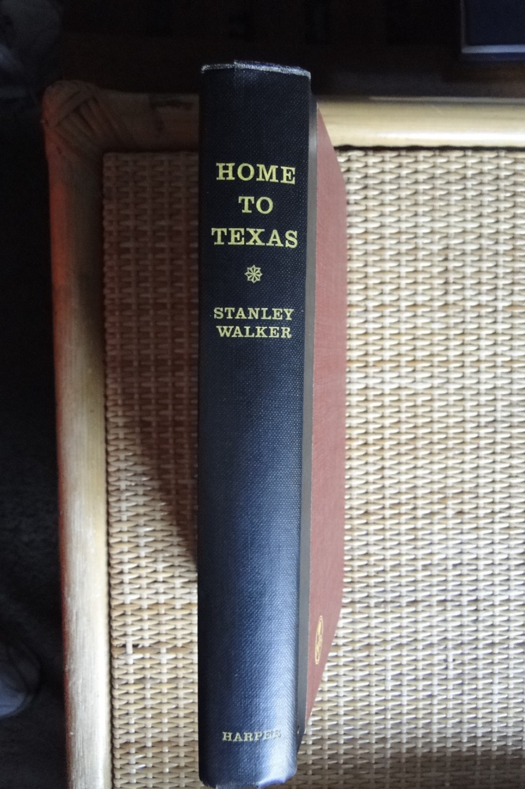 Home To Texas, Stanley Walker, Hardcover, 1st Edition