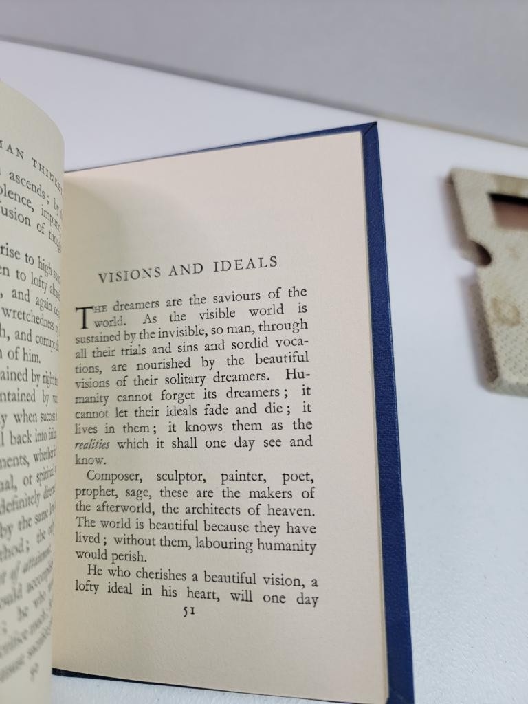 As A Man Thinketh James Allen Vintage Collins Greetings Books Hardcover Slipcase