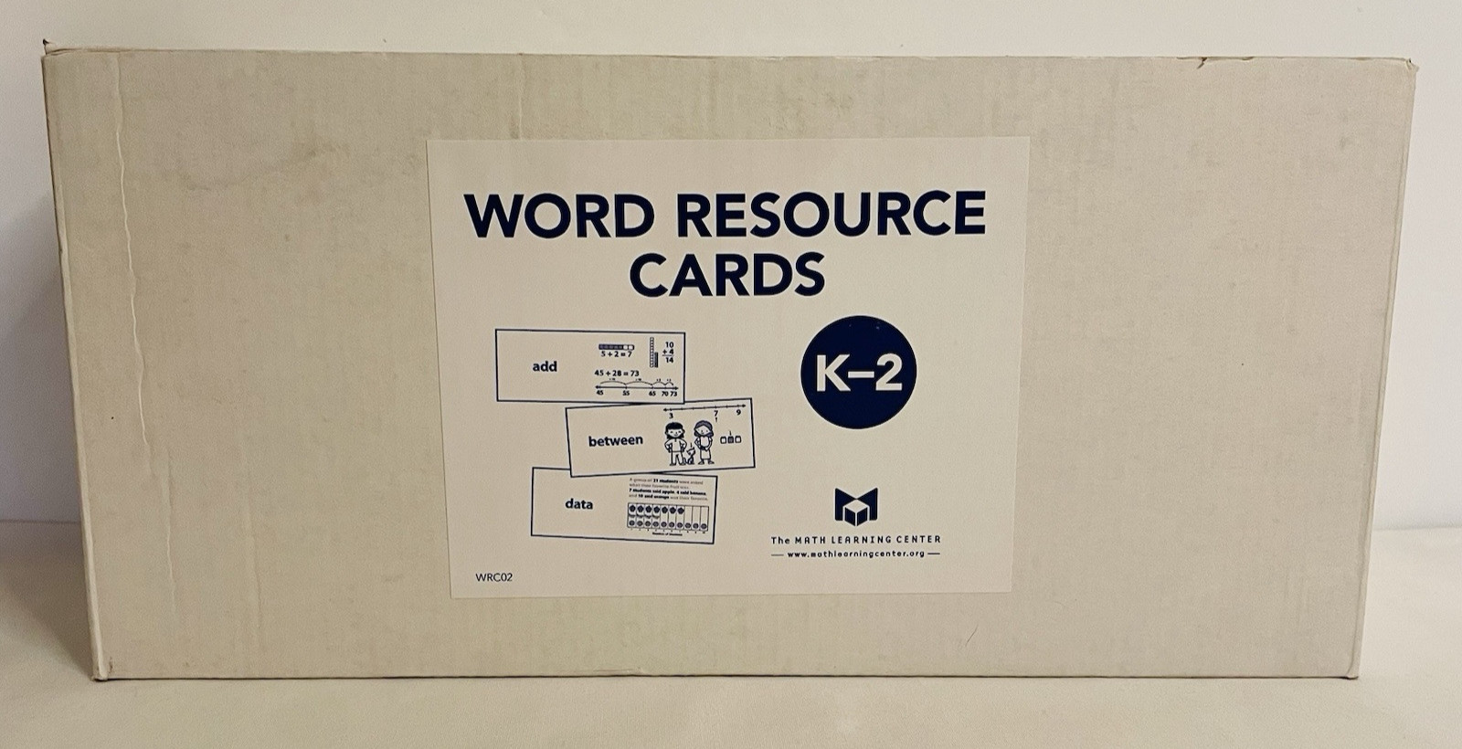 Bridges in Mathematics Word Resource Cards Grades K-2 MLC 2nd Edition