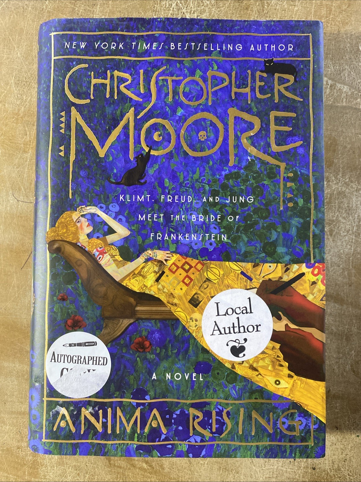 Anima Rising SIGNED Christopher Moore Hardcover 2025 1st Ed 1st Print DJ