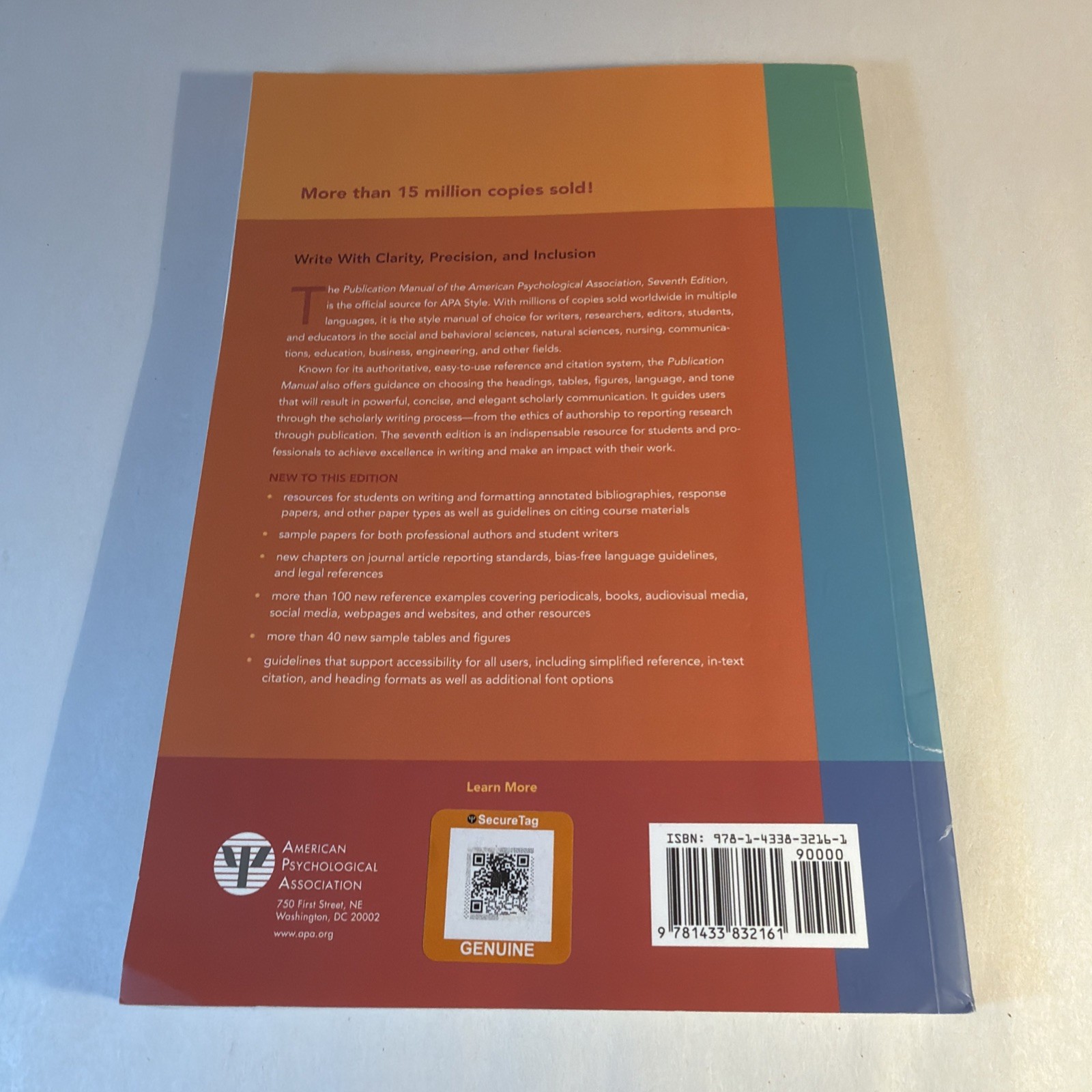 American Psychological Association Publication Manual 7th Edition