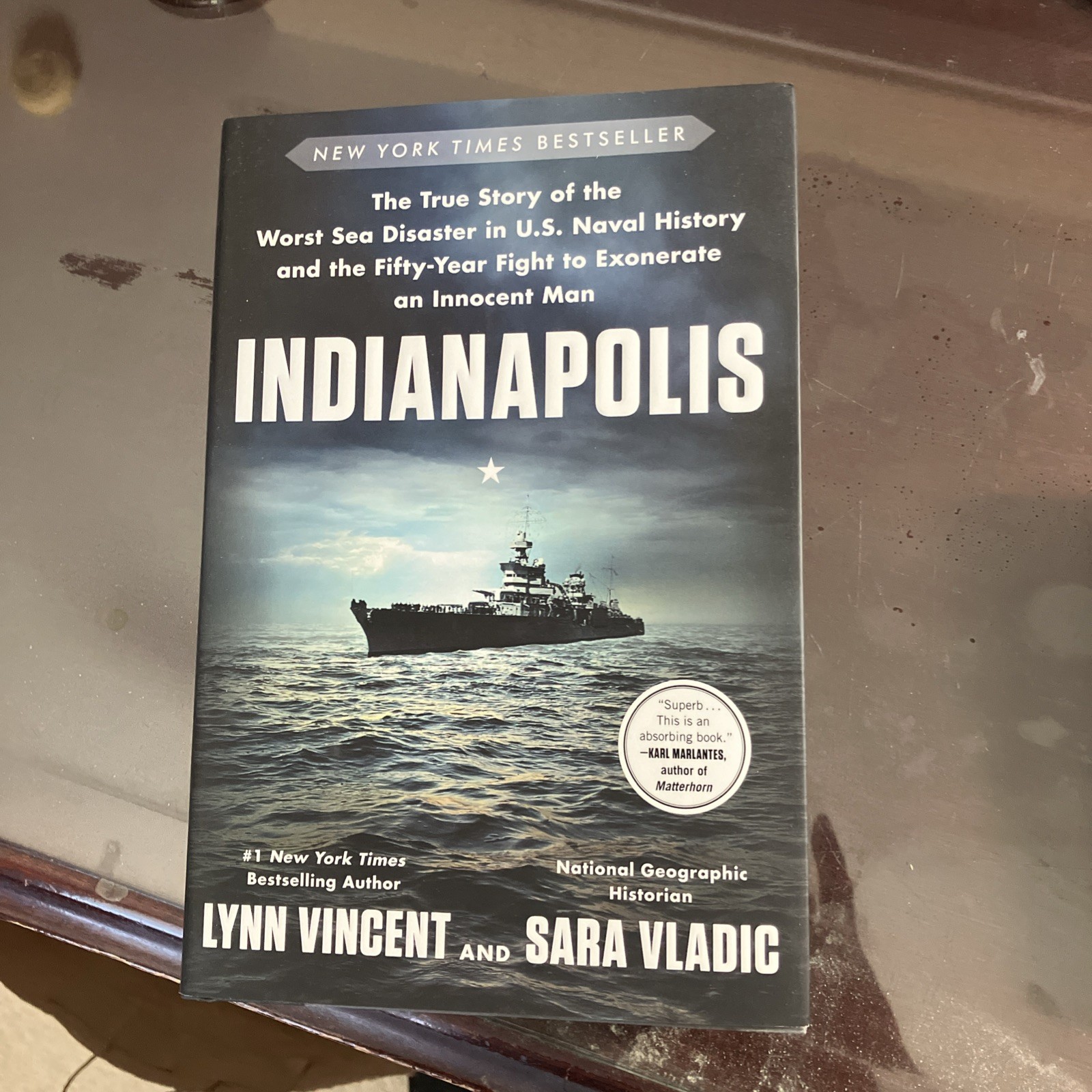 Indianapolis by Lynn Vincent, NEW 1st Edition Hardcover, FREE SHIP