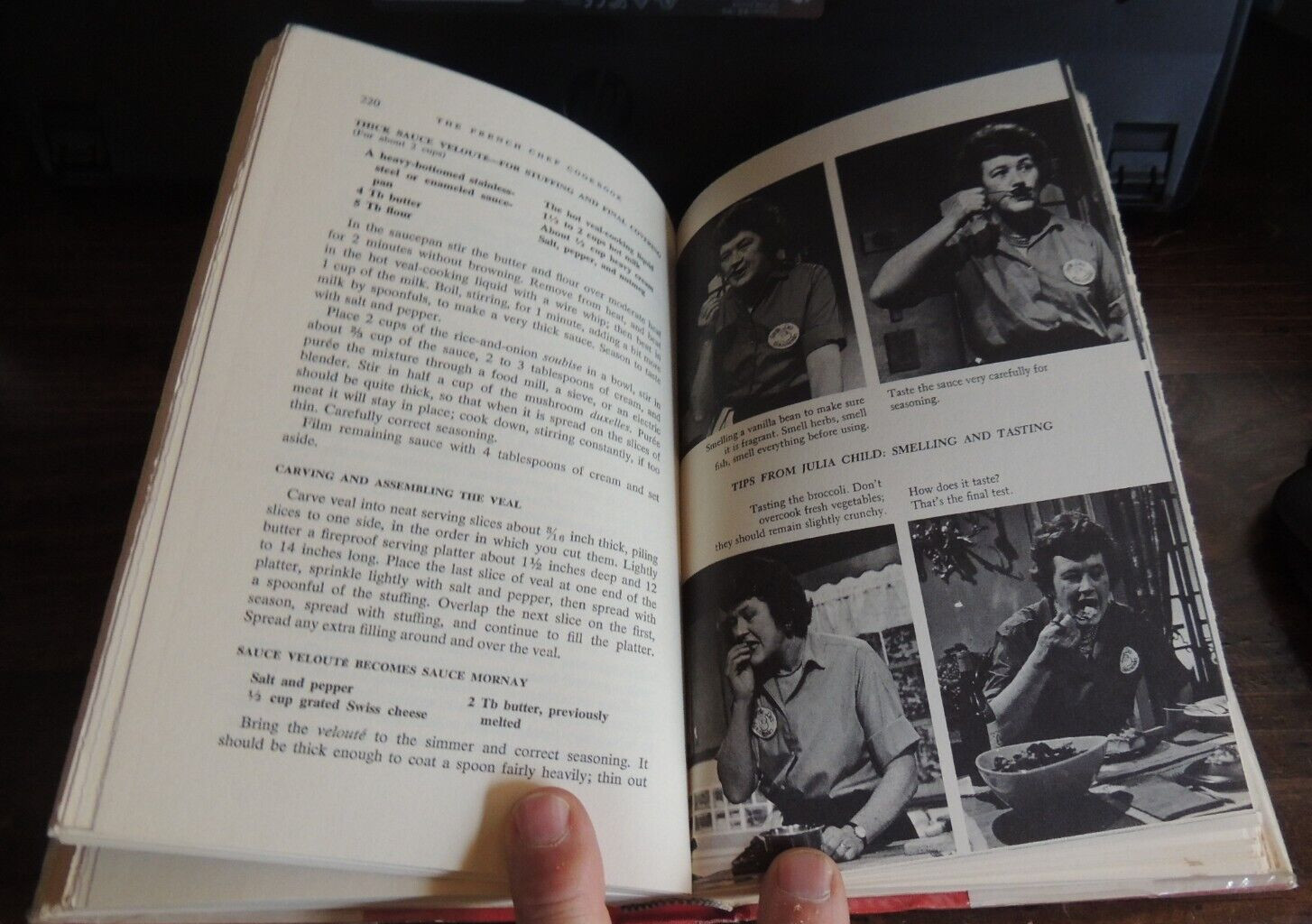The French Chef Cookbook by Julia Child HC DJ 1968, 440 PAGES