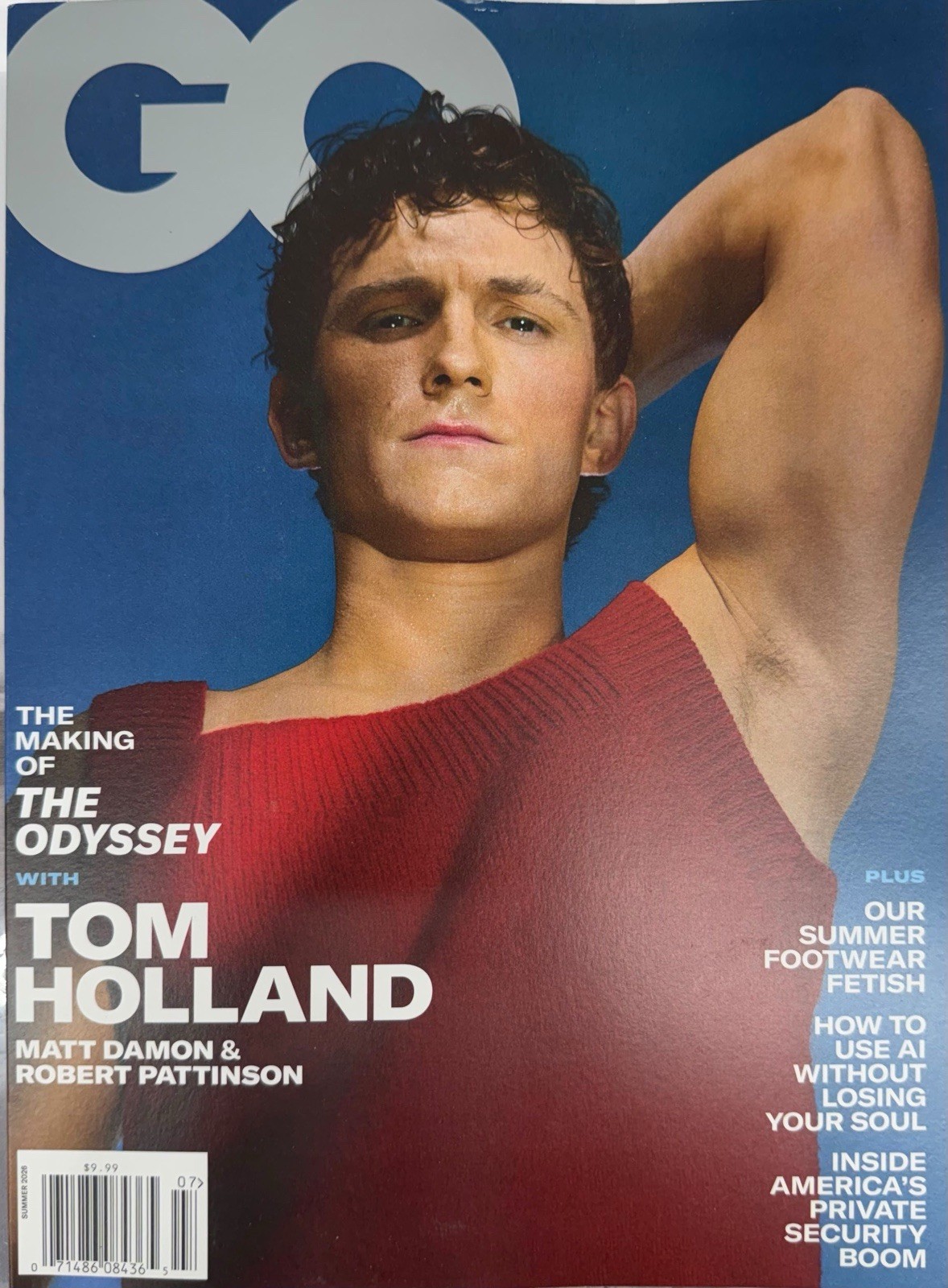 GQ USA (AMERICAN GQ) MAGAZINE-SUMMER 2026-TOM HOLLAND-Brand New