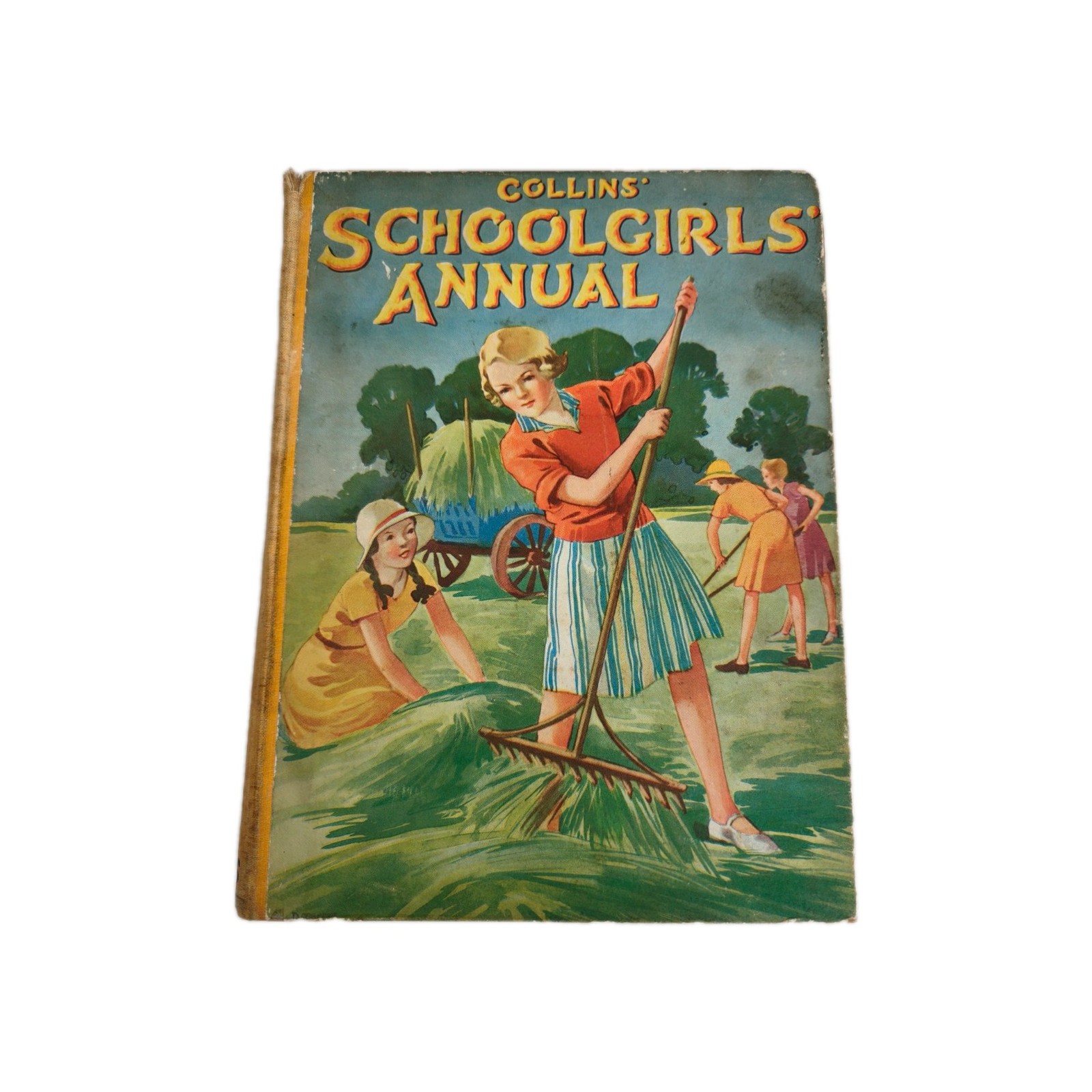 Vintage Collins’ Schoolgirls Annual 1930s Hardback Gt Britain 264 Pages Heavy