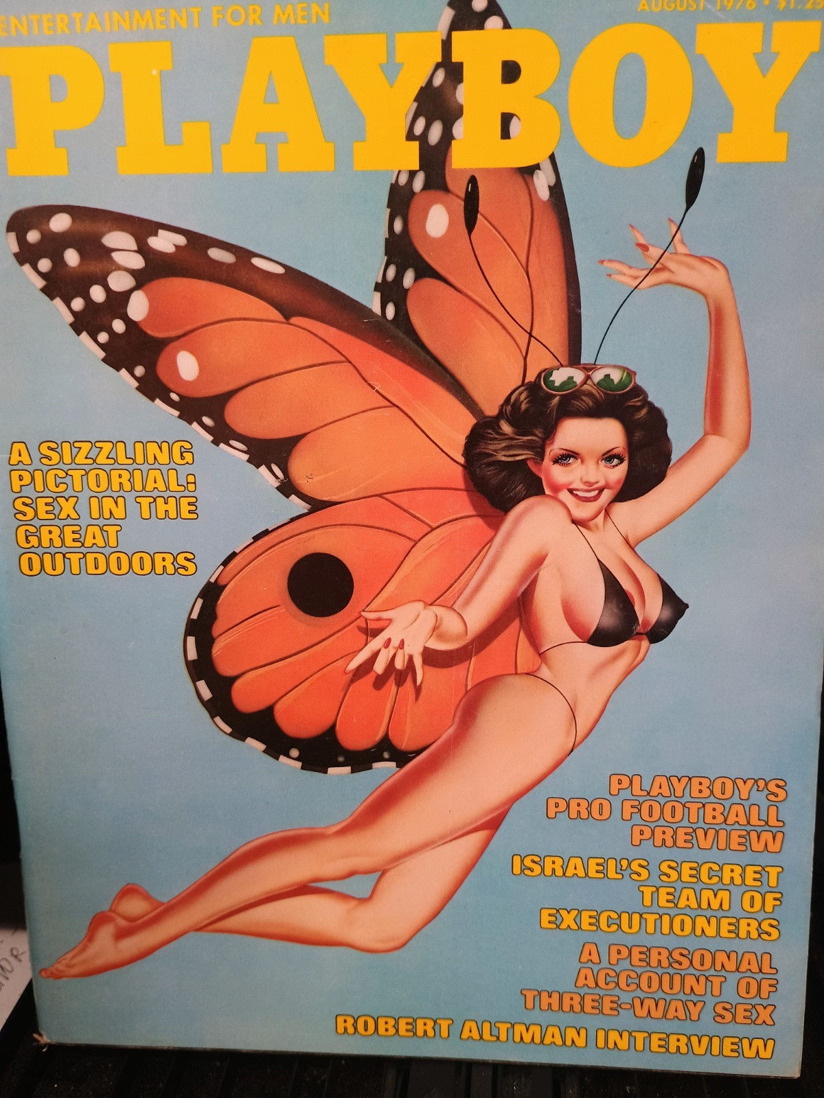 PLAYBOY MAGAZINE August 1976 with LINDA BEATTY + Robert Altman interview