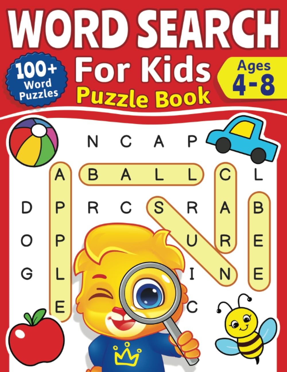 Word Search For Kids Puzzle Book: 100+ Word Puzzles | Fun Challenges For Chi…