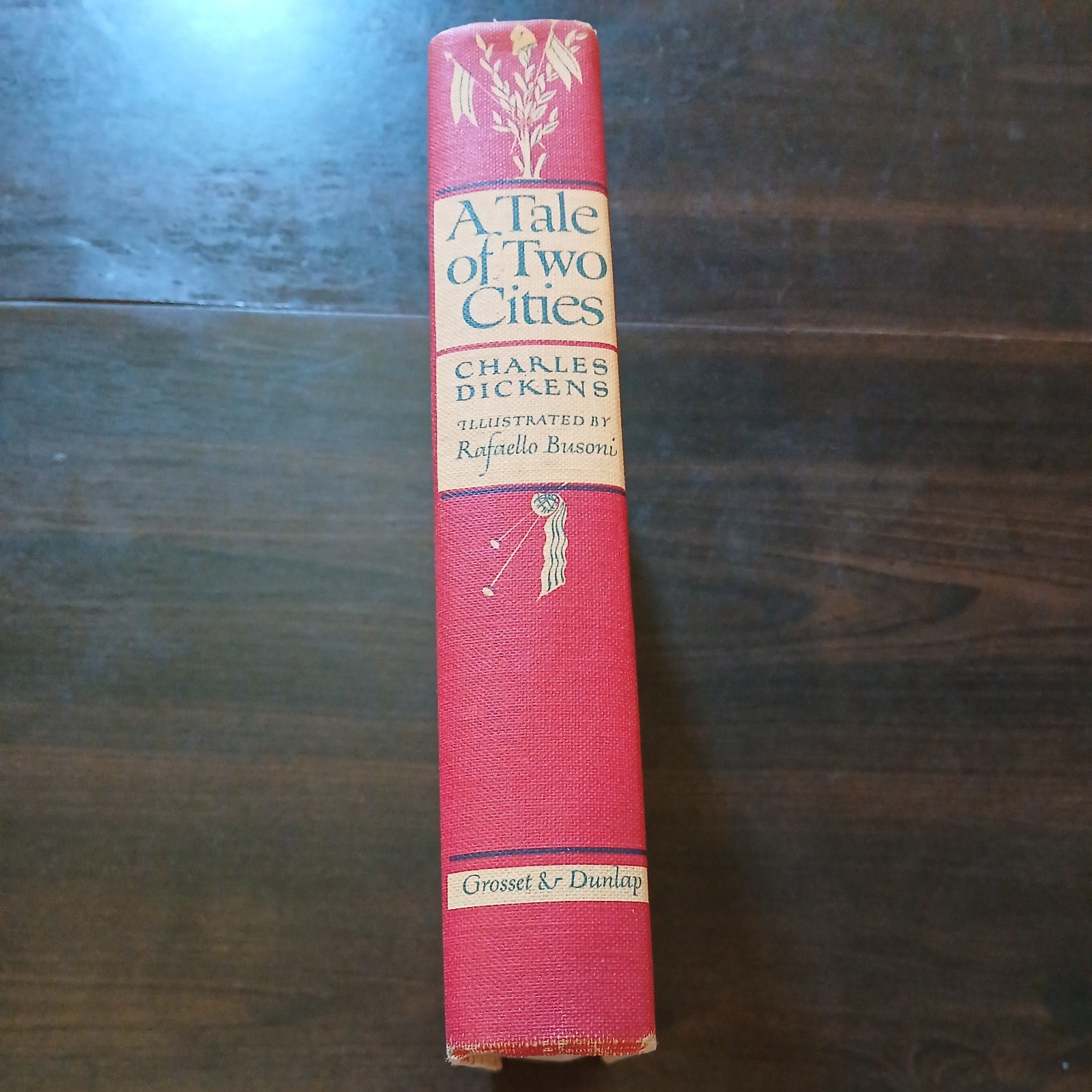 A Tale of Two Cities Charles Dickens 1948 Grosset Dunlap Illustrated HC
