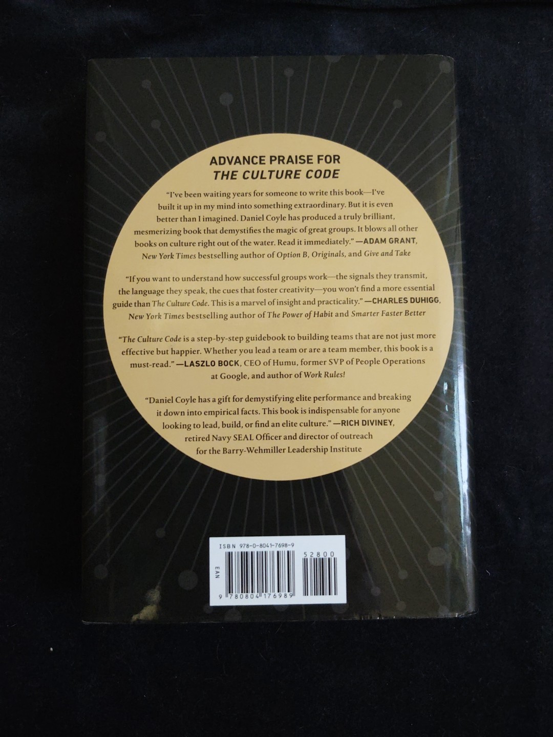 The Culture Code Secrets Of Highly Successful Groups Hardcover Book Daniel Coyle