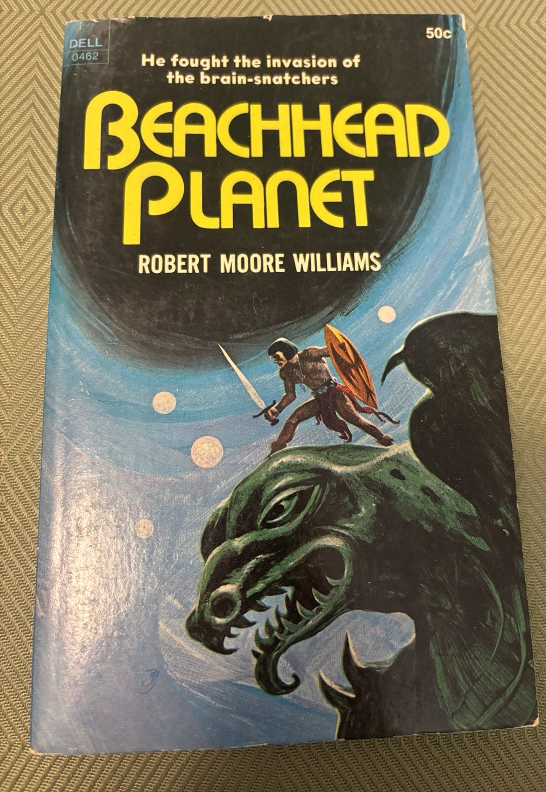 Beachhead Planet by Robert Moore Williams (PB 1st Dell 1970)~$2 Shipping