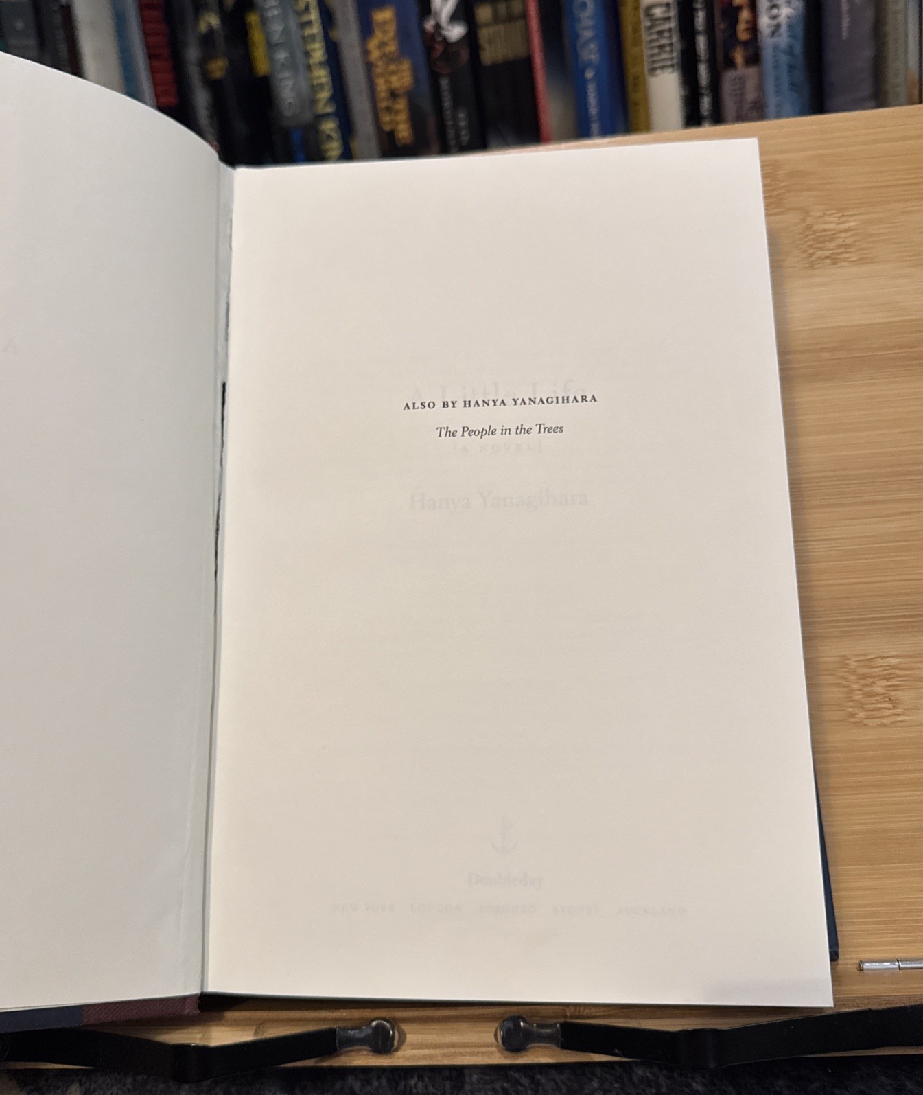 A Little Life by Hanya Yanagihara (Hardcover) First Edition/Late, HCDJ, G