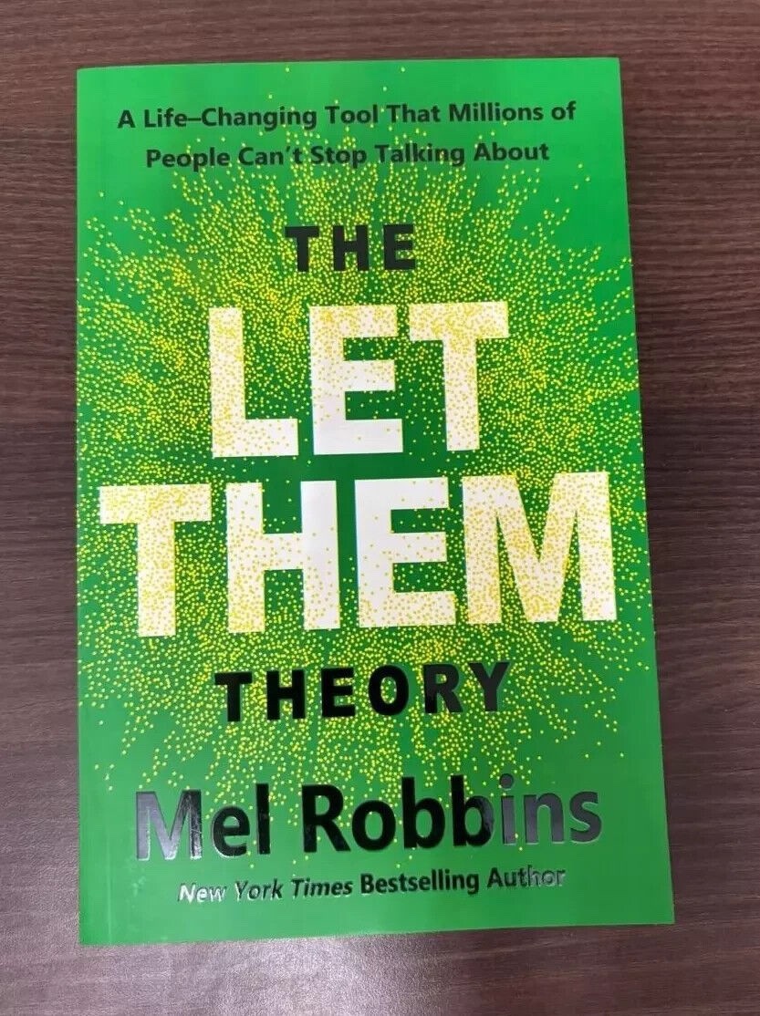The Let Them Theory Mel Robbins Life Changing Self Help Personal Growth Book