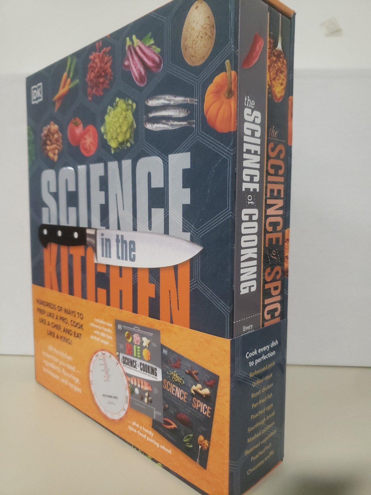 SCIENCE IN THE KITCHEN BOX Set – Science of Cooking, Science of Spice BRAND NEW