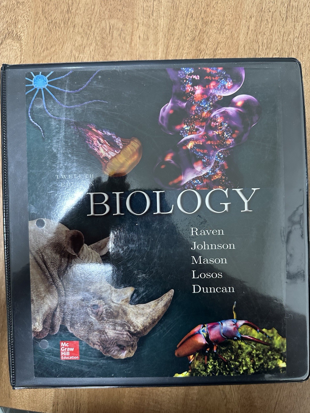 Biology Twelfth Edition Raven Johnson Mason Losos Duncan Soft paper