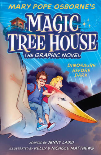 Dinosaurs Before Dark Graphic Novel (Magic Tree House (R)) – VERY GOOD