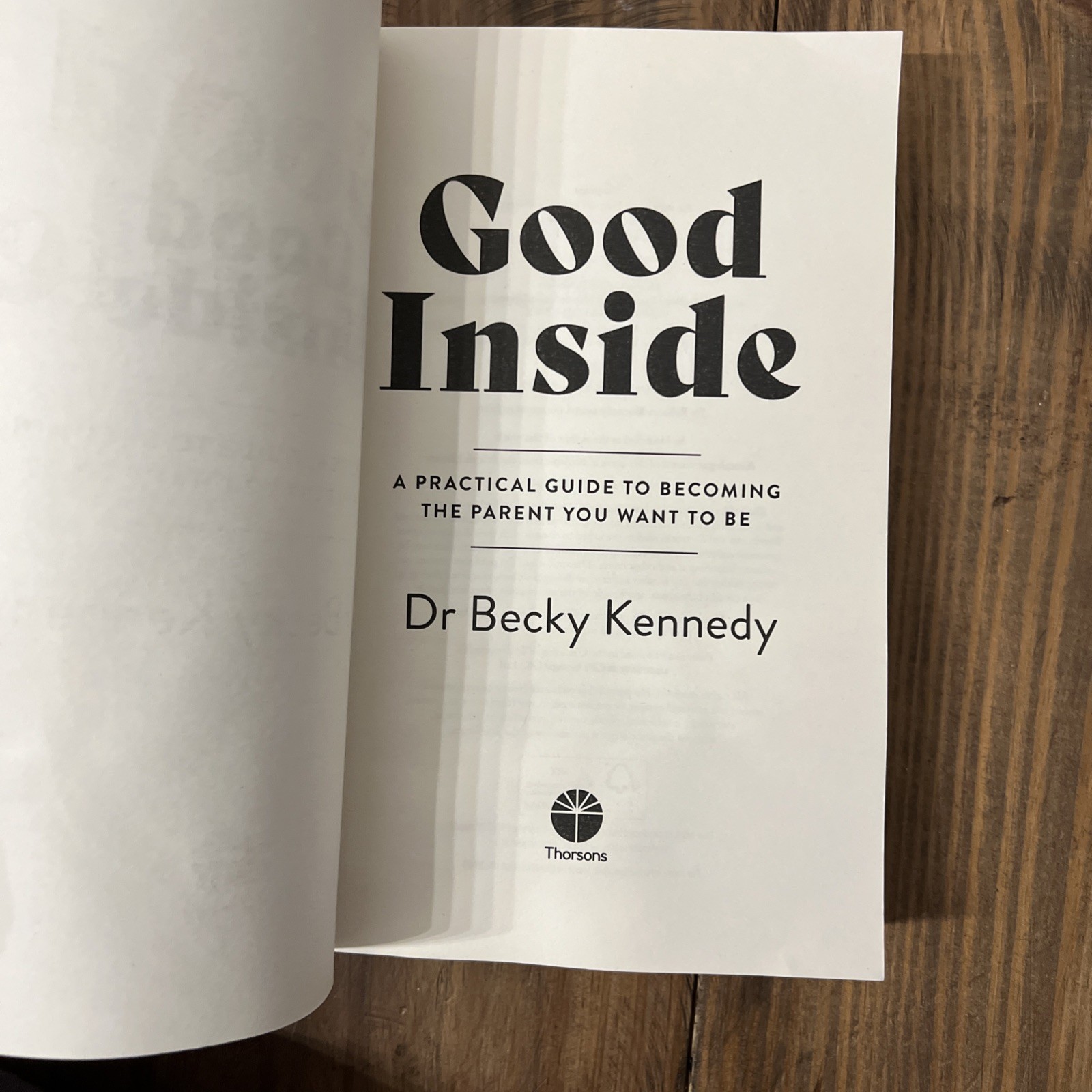 Good Inside by Dr Becky Kennedy