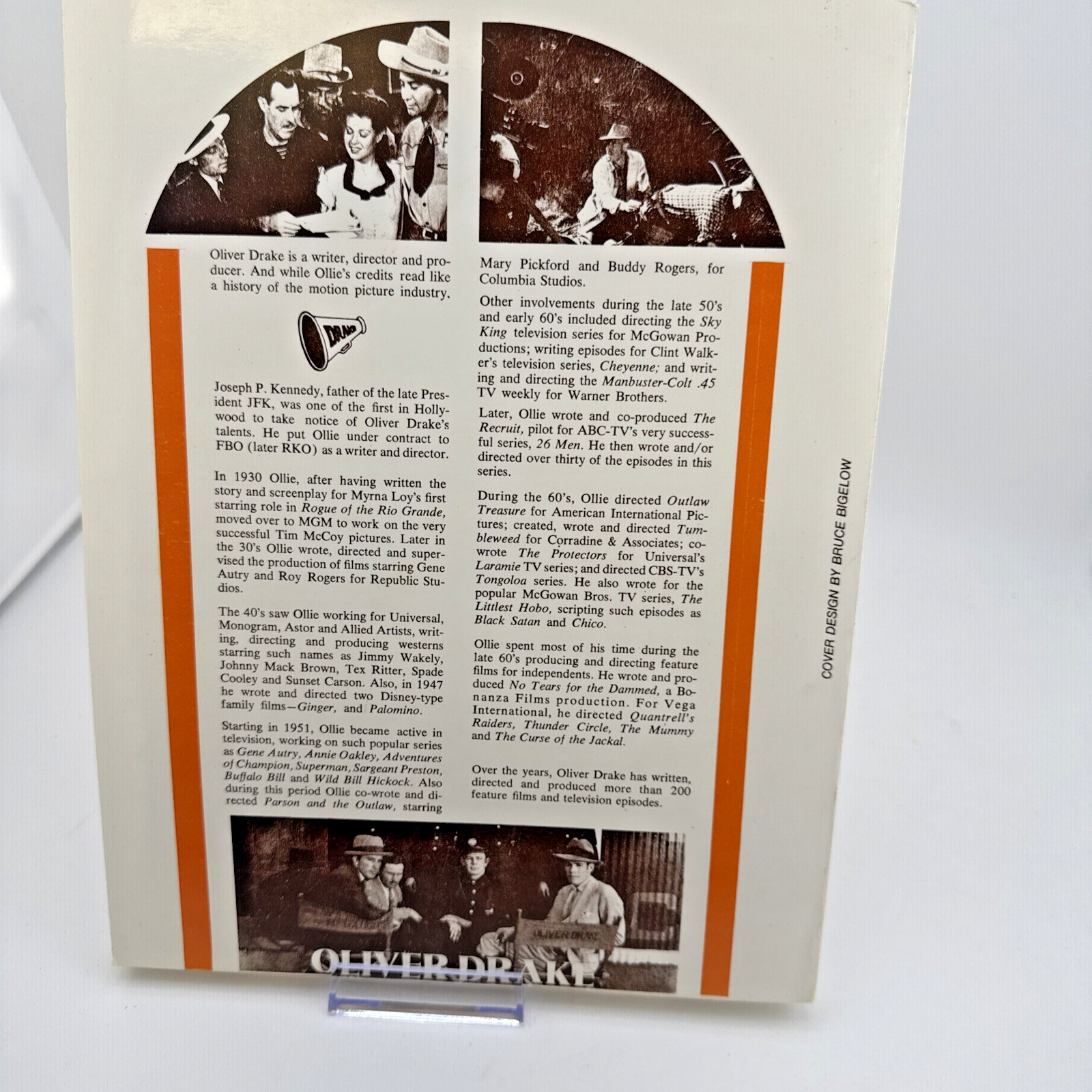Written Produced Directed Oliver Drake 50 Years Hollywood Heroes B-Western Book