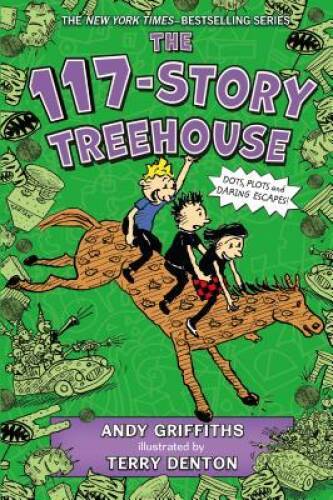 The 117-Story Treehouse (The Treehouse Books) – Hardcover – ACCEPTABLE