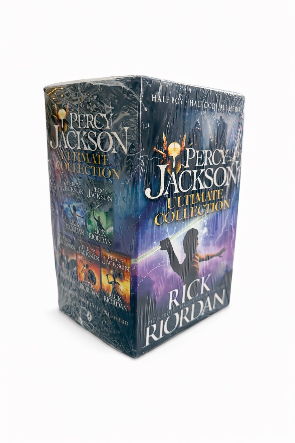 Percy Jackson Ultimate Collection 5 Book Box Set By Rick Riordan-BRAND NEW