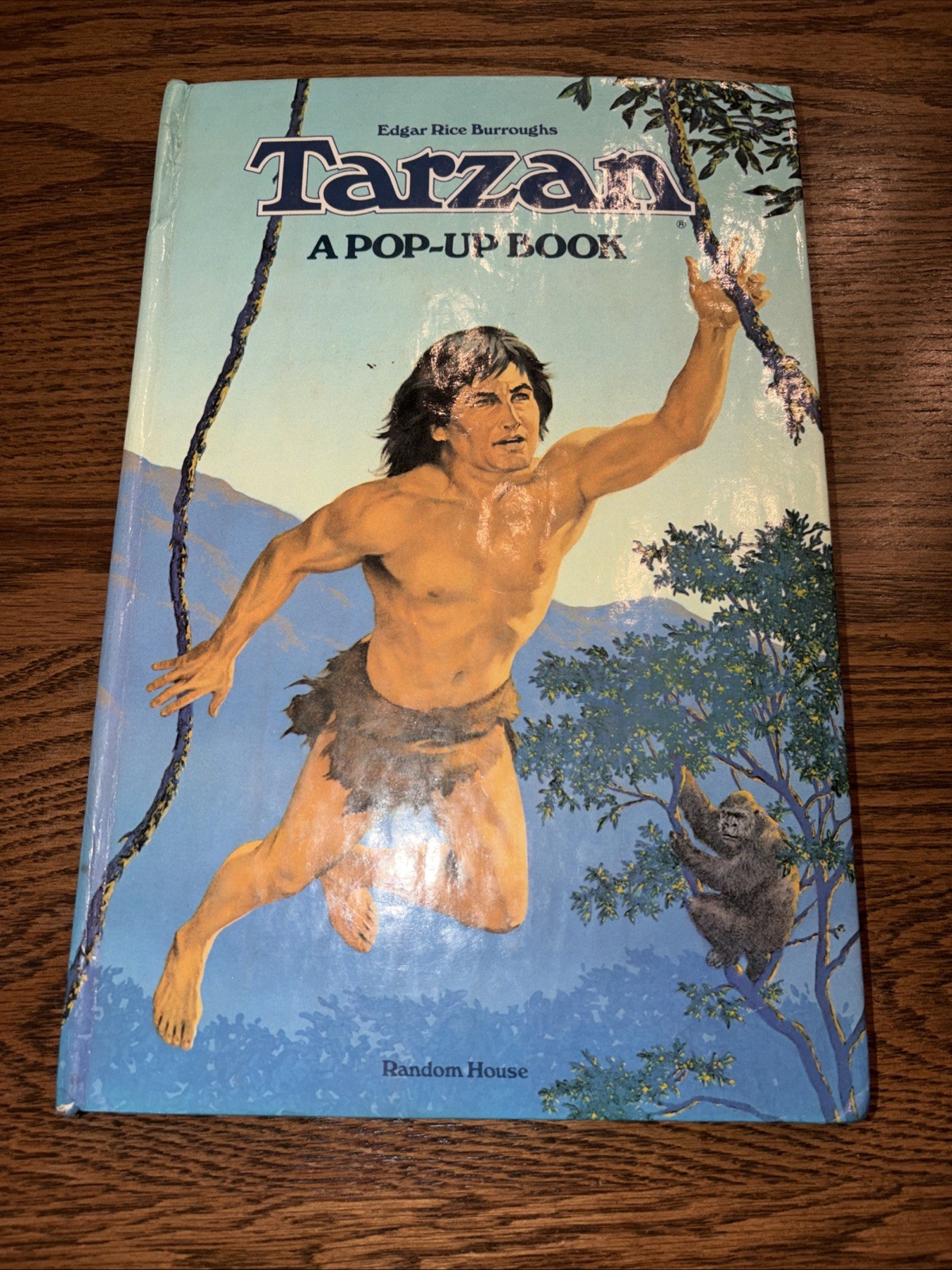 TARZAN POP-UP 1st edition hardcover 1984