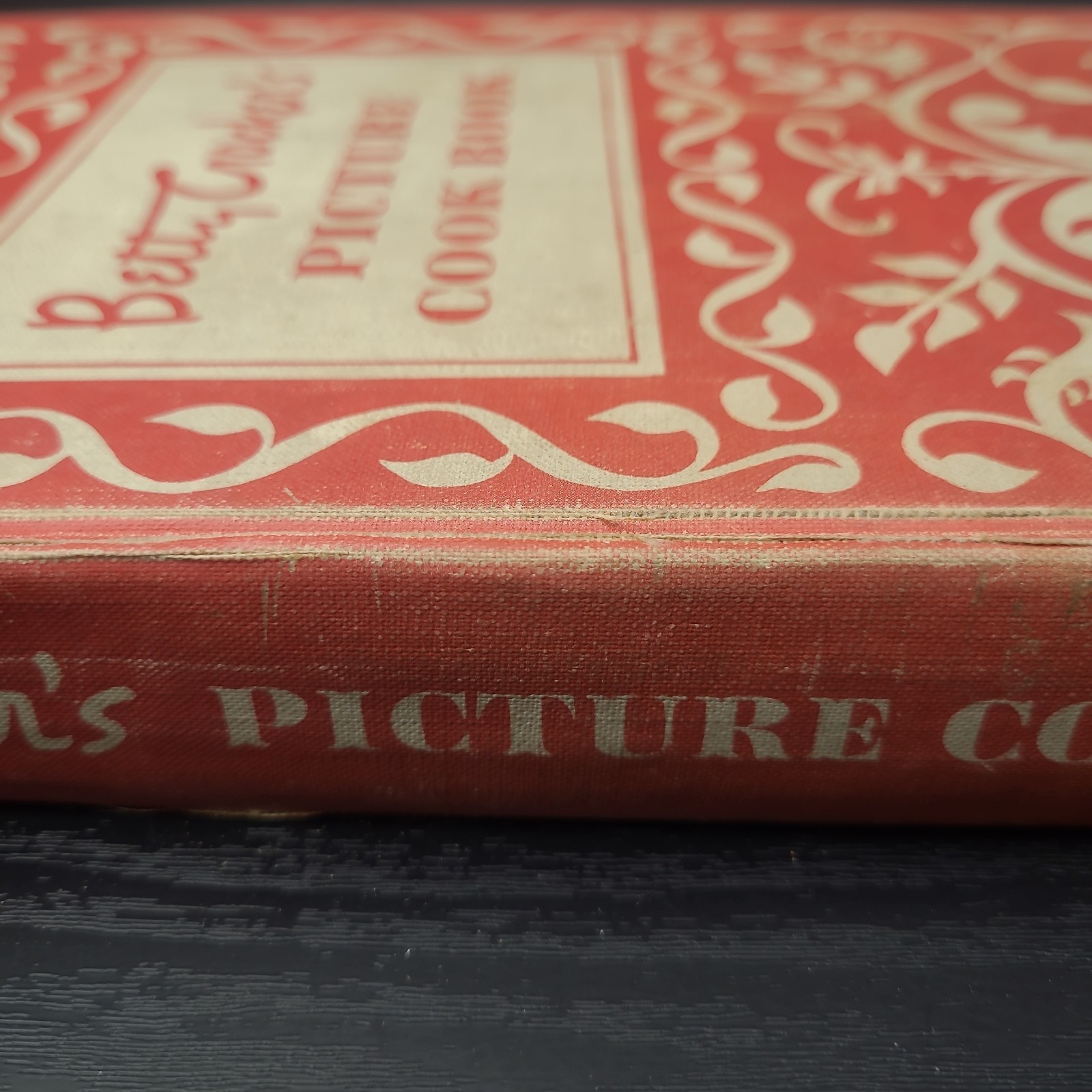 Betty Crocker’s Red Picture Cook Book Vintage 1950 1ST EDITION Hardcover