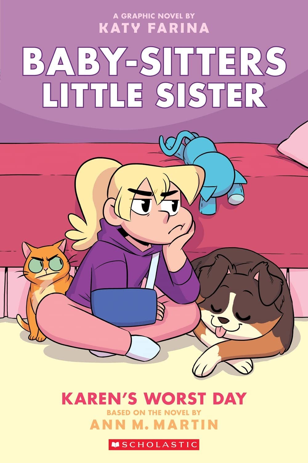 Baby-Sitters Little Sister Graphic Novels, 1-6 Books Set By Ann M. Martin