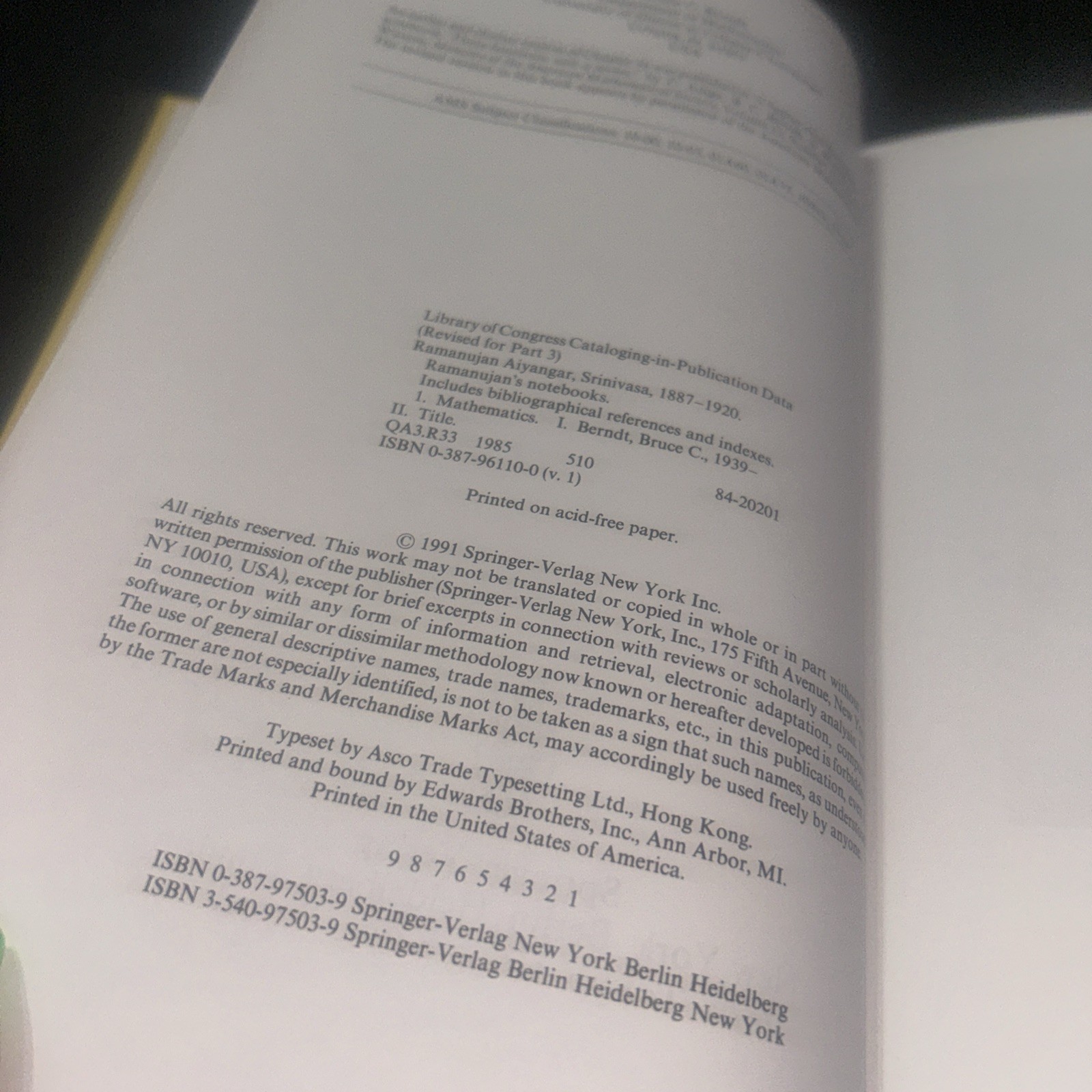 Ramanujan’s Notebooks: Part III by Bruce C Berndt:
