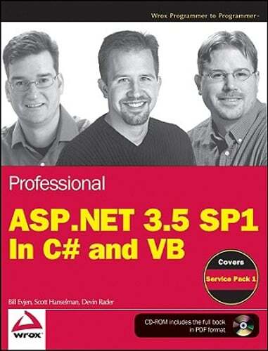 Professional ASP.NET 3.5 SP1 Edition: In C# and VB by Bill Evjen: Used